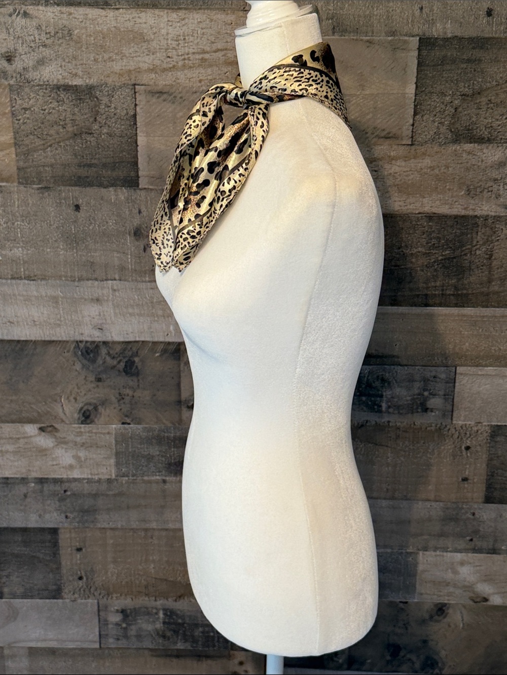 Leopard Print Scarf - Picture 6 of 16